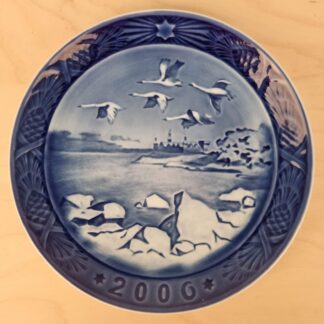 Royal Copenhagen juleplatte fra 2006