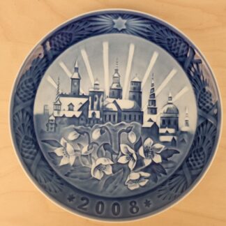 Royal Copenhagen juleplatte fra 2008