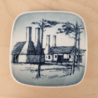 B&G miniplatte - Hasle Silderøgeri - 8x8 cm - nr. 1744/5708