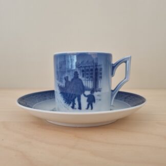 Royal Copenhagen julekop og underkop 1980