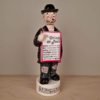 Vintage "Drink at Joe's" TOYO spilledåse / flaske - 1960erne - 34cm