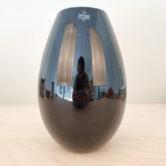 Holmegaard - Sort "Cocoon" vase - 20cm