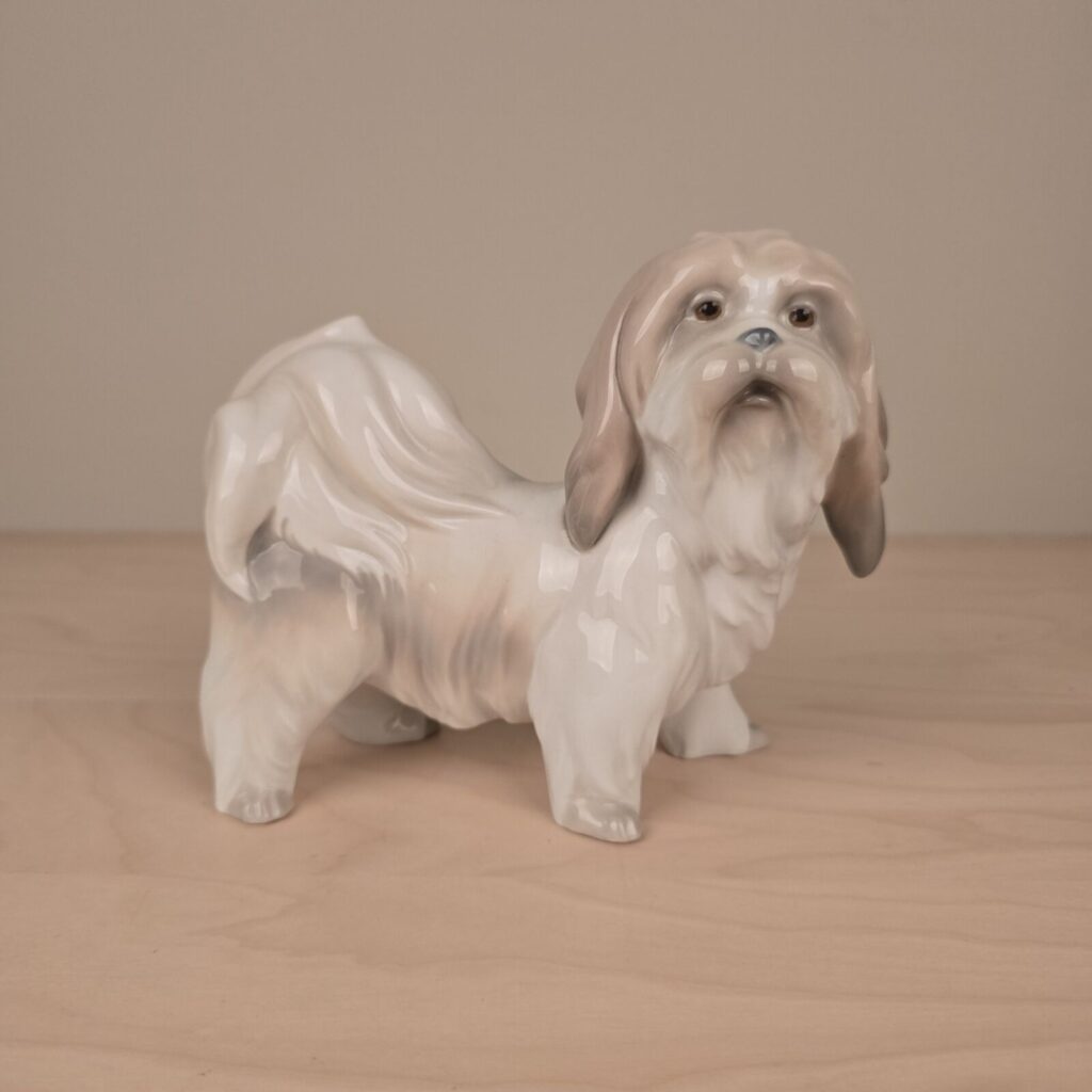 Lladro porcelænsfigur 'Tibetansk Terrier'