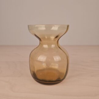 Holmegaard hyacint glas i ravfarvet glas