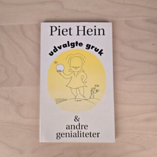 Bog 'Piet Hein - udvalgte gruk & andre genialiteter'