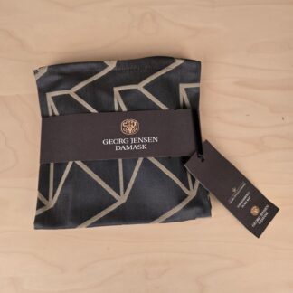 Georg Jensen Damask dækkeservietter 4 stk. i det ikoniske geometriske Arne Jacobsen-design