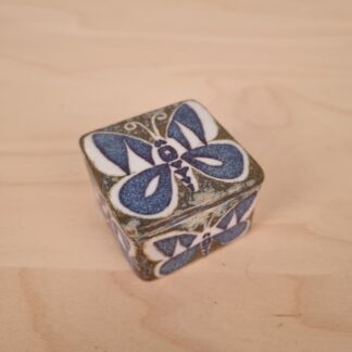 Royal Copenhagen - Tenera - Lille skrin / æske med sommerfugle - nr. 717/3266