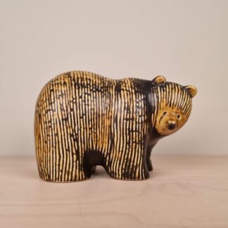 Lisa Larson figur - "Bjørn" fra serien Skansen - 15x10,5cm