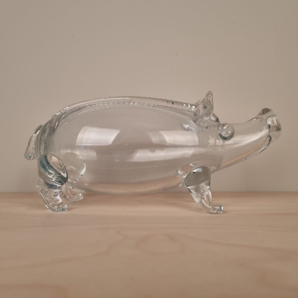 Holmegaard Brændevinsgris - 22cm