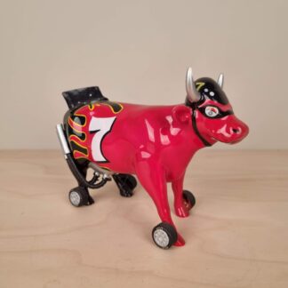 Cow Parade - Nascow Stockyard Race Cow - 2006 - 16cm
