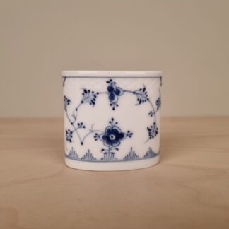 B&G Blåmalet (Musselmalet) - lille vase / tandstikholder - 6cm