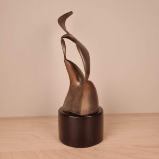 Bror Forslund, bronzeskulptur "Måsen" / "Mågen" - signeret, nr. 637 - 42cm